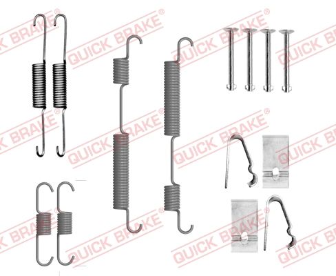 QUICK BRAKE 105-0054 Accessory Kit, brake shoes