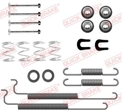 Accessory Kit, brake shoes QUICK BRAKE 105-0055