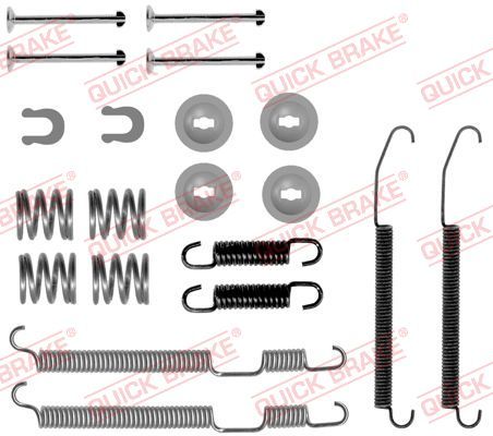 QUICK BRAKE 105-0075 Accessory Kit, brake shoes