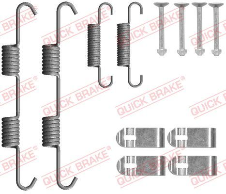 QUICK BRAKE 105-0077 Accessory Kit, parking brake shoes