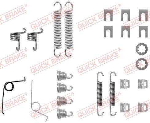 QUICK BRAKE 105-0545 Accessory Kit, brake shoes