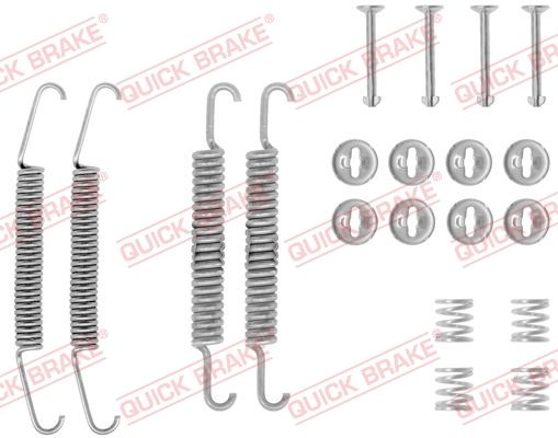 QUICK BRAKE 105-0548 Accessory Kit, brake shoes
