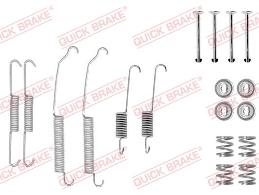 QUICK BRAKE 105-0618 Accessory Kit, brake shoes