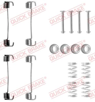 QUICK BRAKE 105-0619 Accessory Kit, parking brake shoes