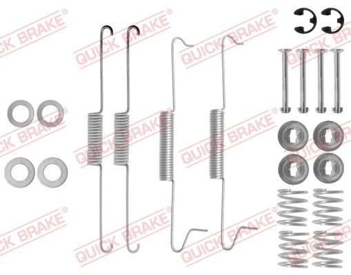 QUICK BRAKE 105-0623 Accessory Kit, brake shoes