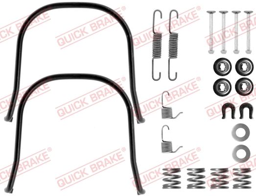 QUICK BRAKE 105-0633 Accessory Kit, brake shoes