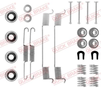 Accessory Kit, brake shoes QUICK BRAKE 105-0635