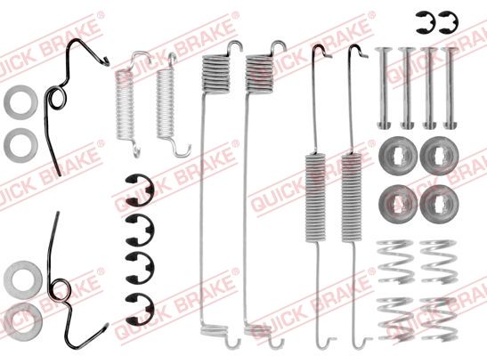 QUICK BRAKE 105-0641 Accessory Kit, brake shoes