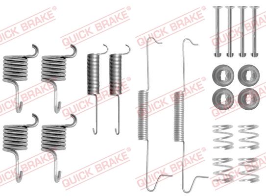 QUICK BRAKE 105-0649 Accessory Kit, brake shoes