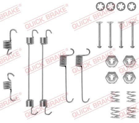 QUICK BRAKE 105-0650 Accessory Kit, brake shoes