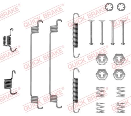 QUICK BRAKE 105-0651 Accessory Kit, brake shoes