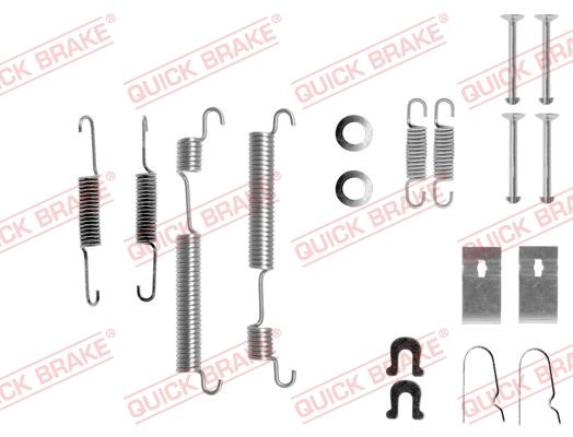 QUICK BRAKE 105-0653 Accessory Kit, brake shoes