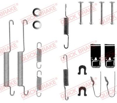 Accessory Kit, brake shoes QUICK BRAKE 105-0654