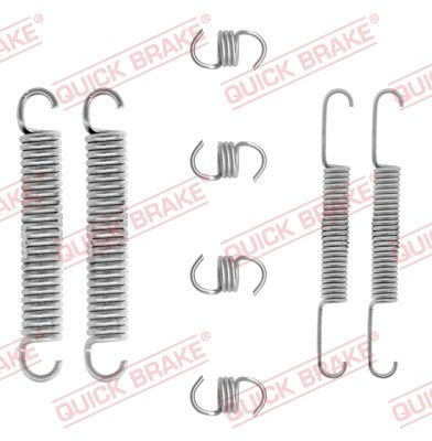 QUICK BRAKE 105-0662 Accessory Kit, brake shoes