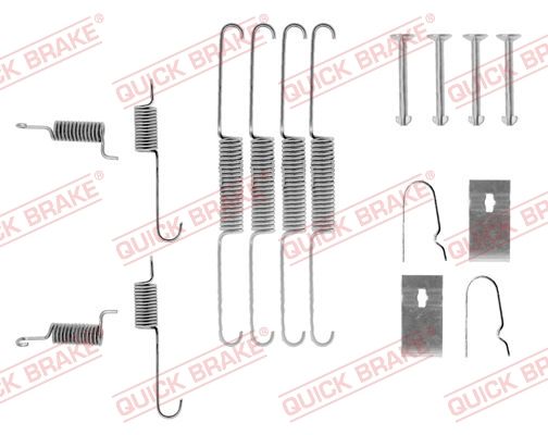 QUICK BRAKE 105-0663 Accessory Kit, brake shoes