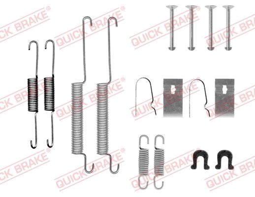 QUICK BRAKE 105-0668 Accessory Kit, brake shoes