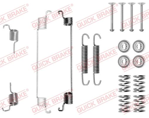 QUICK BRAKE 105-0672 Accessory Kit, brake shoes