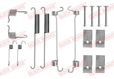 Accessory Kit, brake shoes QUICK BRAKE 105-0677
