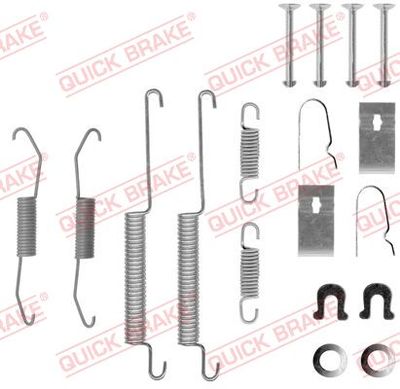 Accessory Kit, brake shoes QUICK BRAKE 105-0679