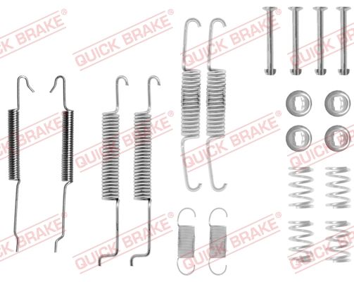QUICK BRAKE 105-0680 Accessory Kit, brake shoes