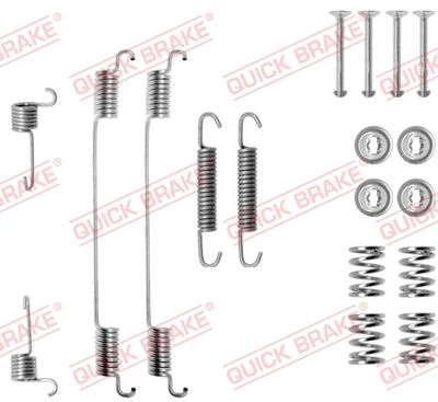 Accessory Kit, brake shoes QUICK BRAKE 105-0682
