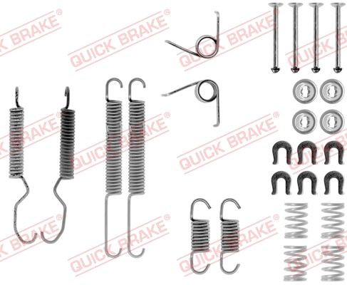 QUICK BRAKE 105-0683 Accessory Kit, brake shoes