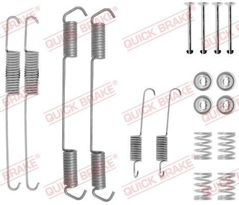 QUICK BRAKE 105-0689 Accessory Kit, brake shoes