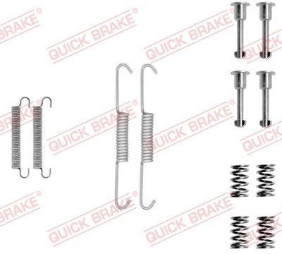 Accessory Kit, parking brake shoes QUICK BRAKE 105-0690