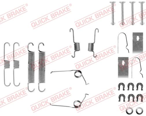 QUICK BRAKE 105-0693 Accessory Kit, brake shoes