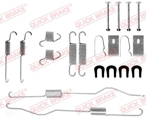 QUICK BRAKE 105-0694 Accessory Kit, brake shoes