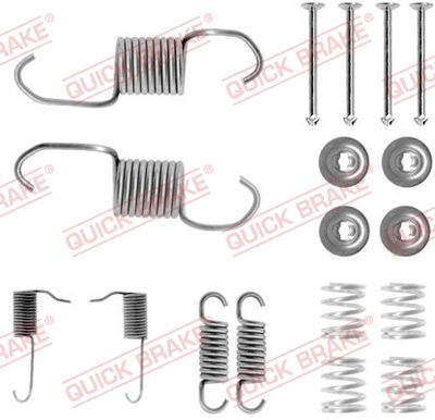 Accessory Kit, brake shoes QUICK BRAKE 105-0696