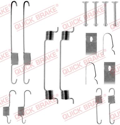 QUICK BRAKE 105-0699 Accessory Kit, brake shoes