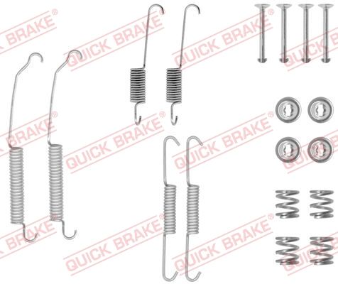 QUICK BRAKE 105-0701 Accessory Kit, brake shoes