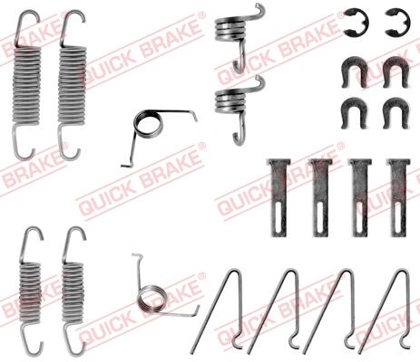 QUICK BRAKE 105-0703 Accessory Kit, brake shoes