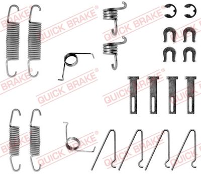 Accessory Kit, brake shoes QUICK BRAKE 105-0703