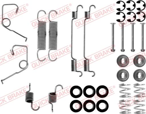 QUICK BRAKE 105-0705 Accessory Kit, brake shoes