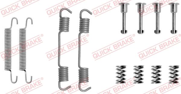 QUICK BRAKE 105-0708 Accessory Kit, parking brake shoes