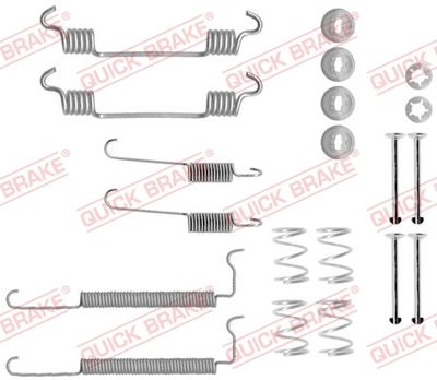 Accessory Kit, brake shoes QUICK BRAKE 105-0710