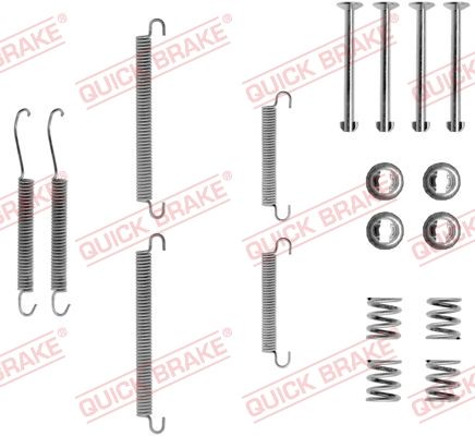 QUICK BRAKE 105-0713 Accessory Kit, parking brake shoes