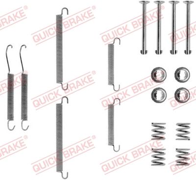 Accessory Kit, parking brake shoes QUICK BRAKE 105-0713