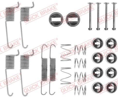 QUICK BRAKE 105-0714 Accessory Kit, brake shoes