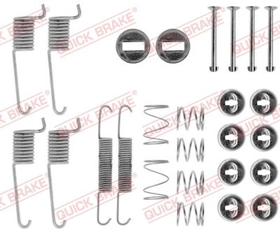 Accessory Kit, brake shoes QUICK BRAKE 105-0714