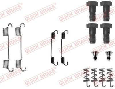 Accessory Kit, parking brake shoes QUICK BRAKE 105-0716