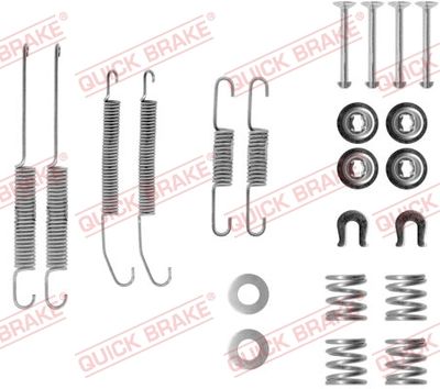 Accessory Kit, brake shoes QUICK BRAKE 105-0718