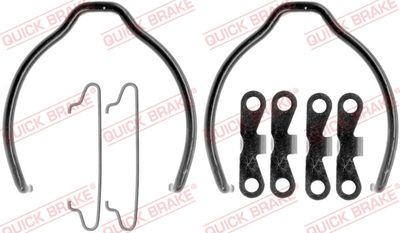 Accessory Kit, parking brake shoes QUICK BRAKE 105-0721