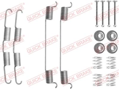 Accessory Kit, brake shoes QUICK BRAKE 105-0724R