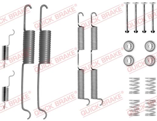QUICK BRAKE 105-0727 Accessory Kit, brake shoes