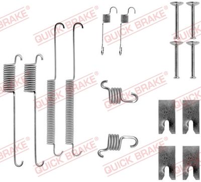 Accessory Kit, brake shoes QUICK BRAKE 105-0732