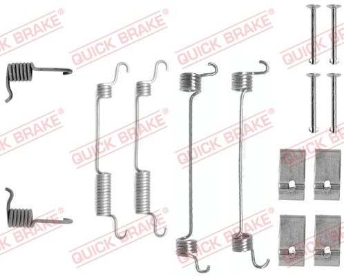 QUICK BRAKE 105-0735 Accessory Kit, brake shoes