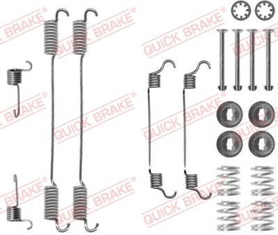 Accessory Kit, brake shoes QUICK BRAKE 105-0740